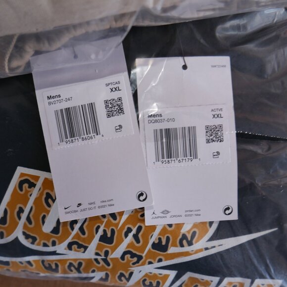 Nike Air Jordan Men's Jumpman Sweatsuit 2 PC Matching Club Fleece Tracksuit NWT - Picture 14 of 14